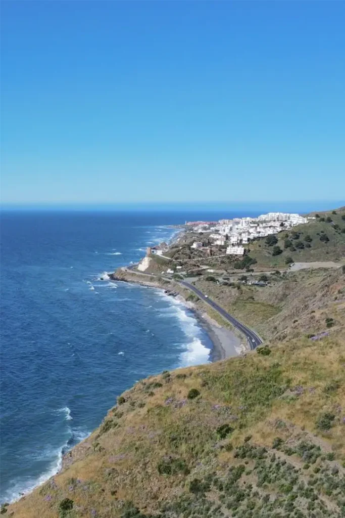 Torrox Costa coastline seen from the hills – Studio Blanco project